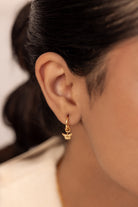 Dainty Butterfly Hoops - Octonov 