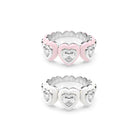 Heart Enamel Bauble Pop Ring Duoo - Octonov 