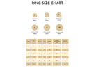 January Birthstone Eternity Spinner Ring - Octonov 