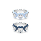 Heart Enamel Bauble Pop Ring Duoo - Octonov 