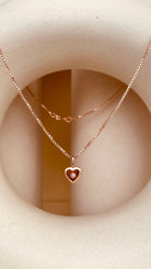 Vintage Heart Classy Necklace with Box Chain - Octonov 