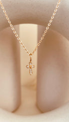 Dainty Token of Faith Necklace with Sitara Chain - Octonov 