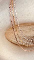 Gold Dainty Shine Sitara Chain Necklace - Octonov 