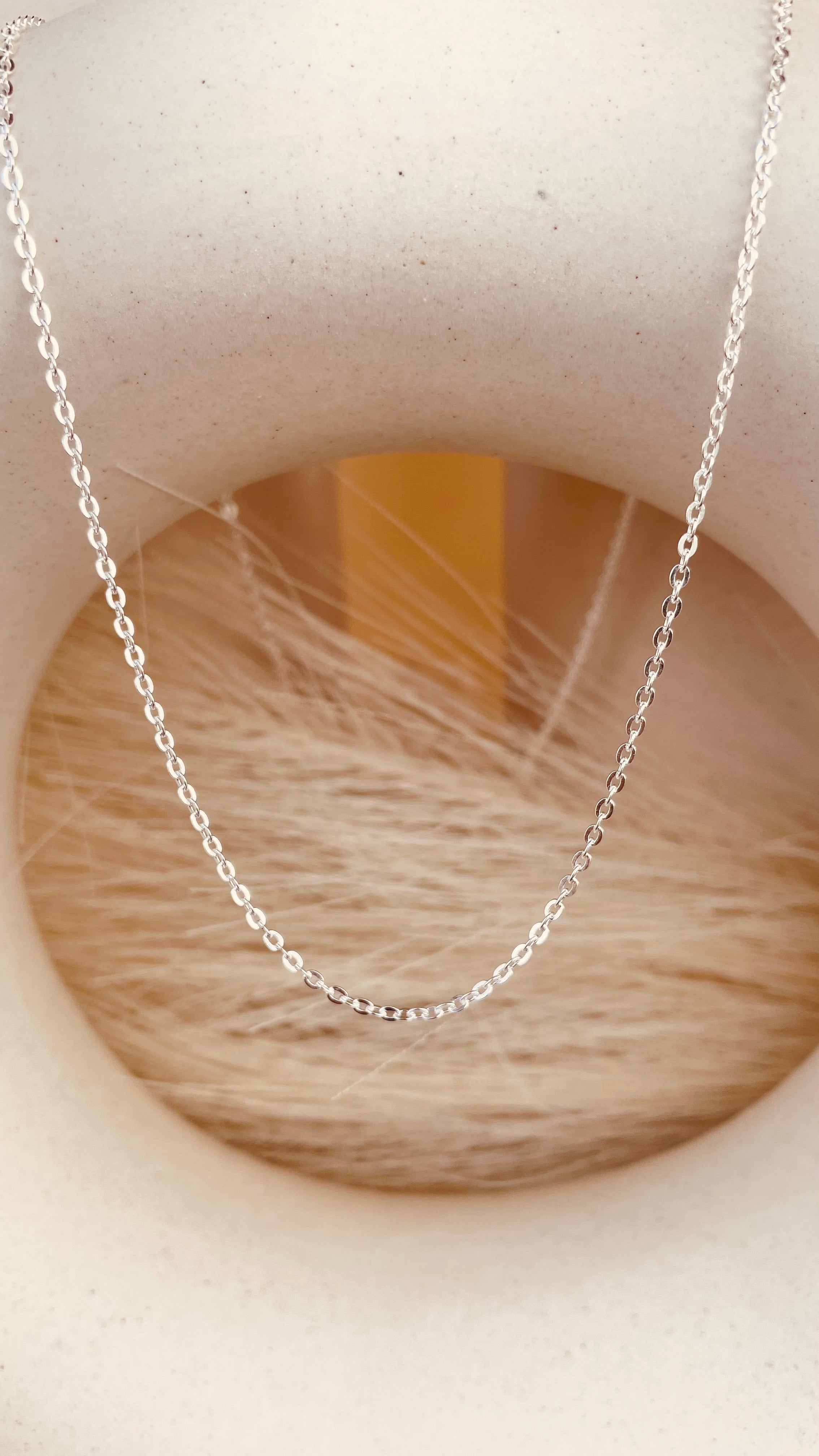 Gold Dainty Shine Sitara Chain Necklace - Octonov 