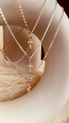 Dainty Token of Faith Necklace with Sitara Chain - Octonov 