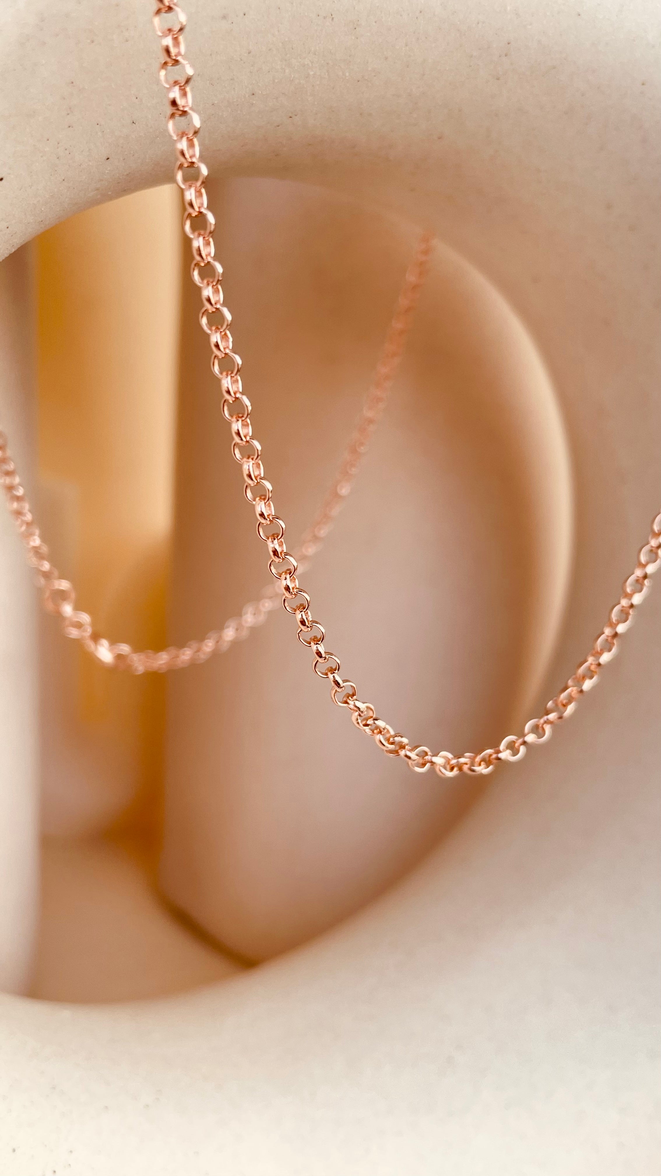 Rolo Chain Necklace - Octonov 