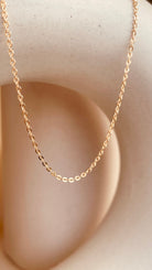Gold Dainty Shine Sitara Chain Necklace - Octonov 