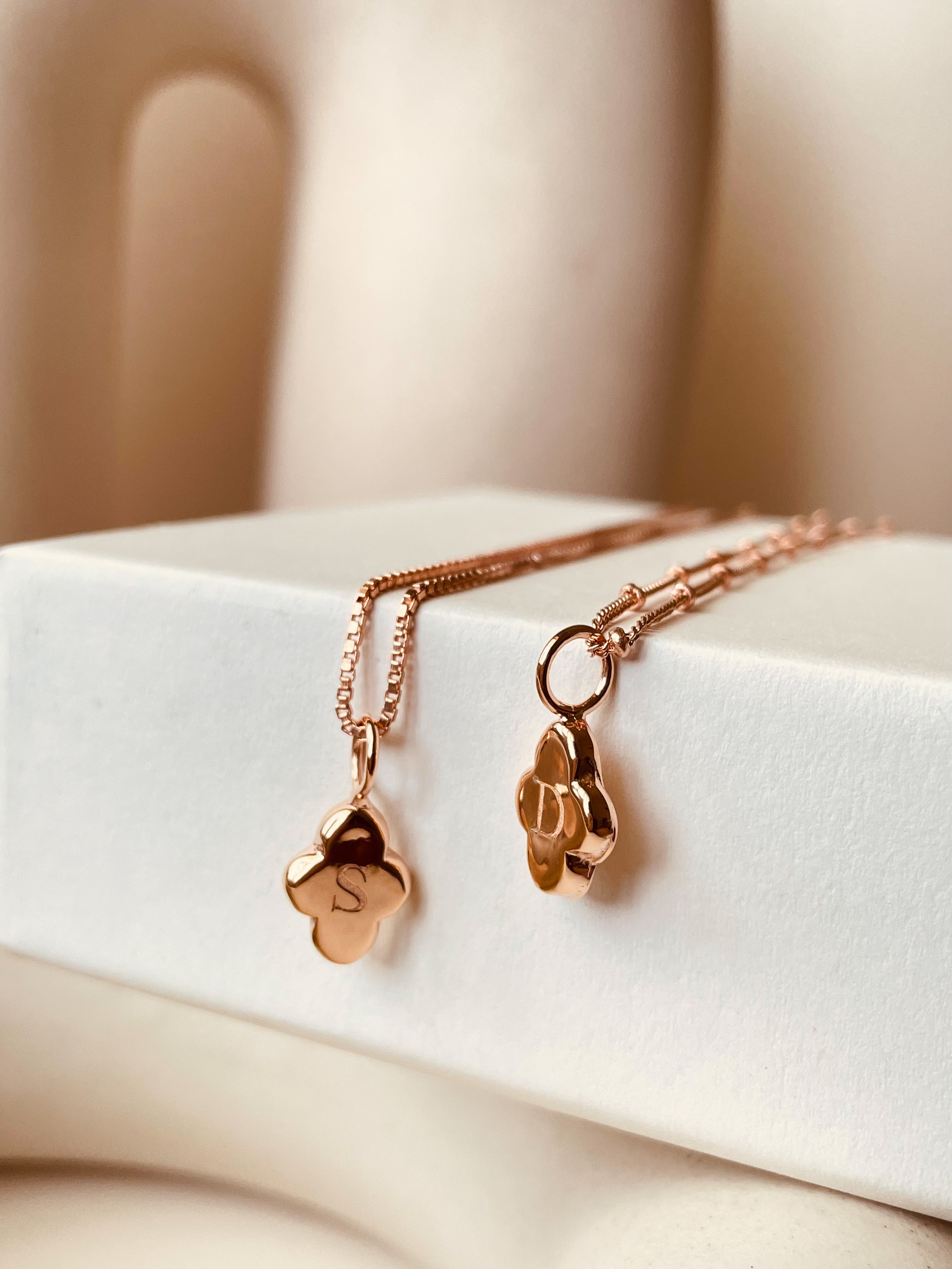 Personalised Dainty Initial Necklace - Octonov 