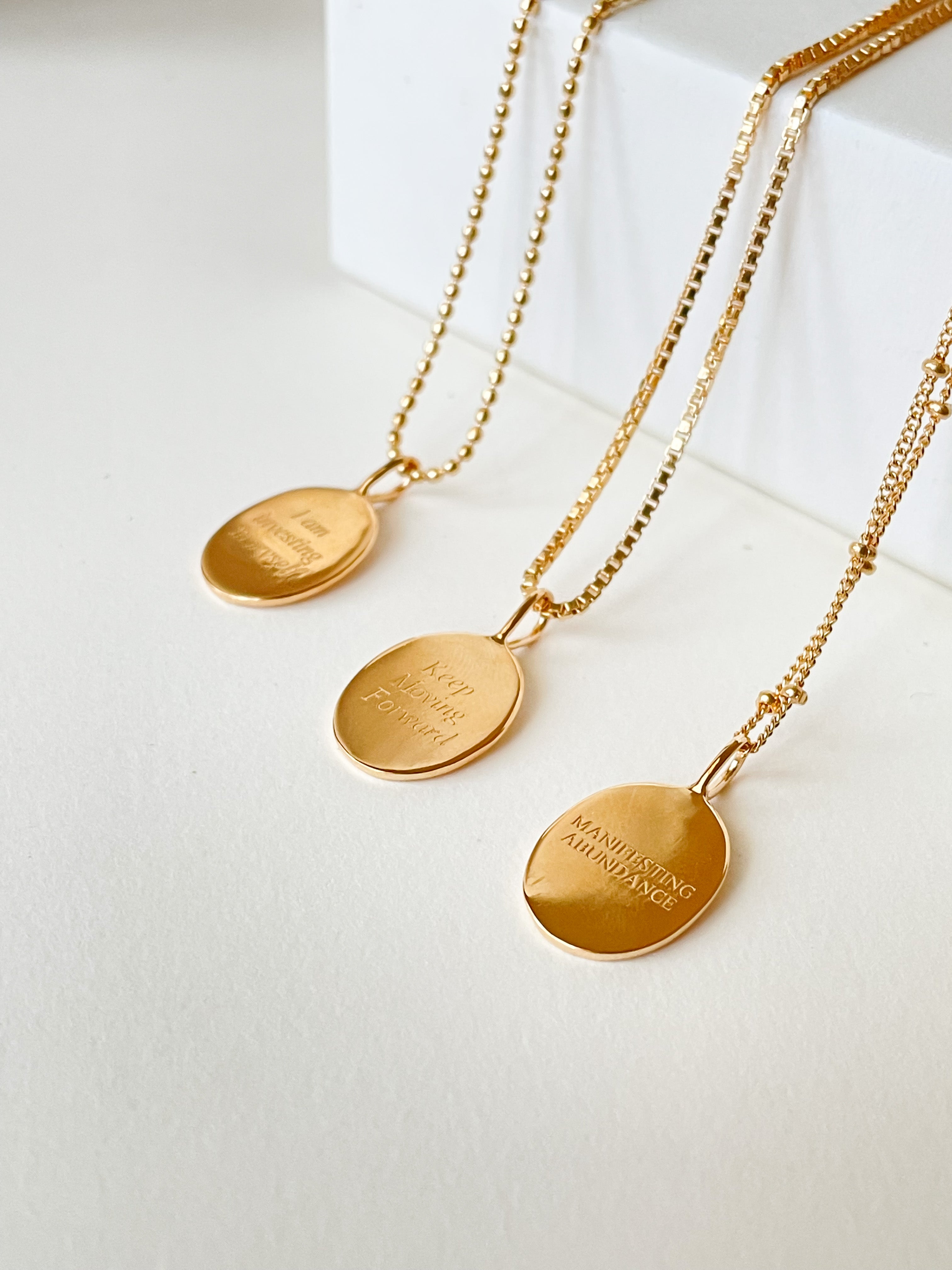 Personalised Positive Affirmation necklace - Octonov 
