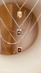 Dainty North Star Necklace with Sitara Chain - Octonov 